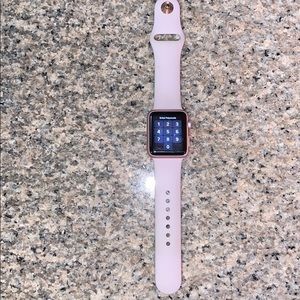 Rose Gold Apple Watch series 1 38mm